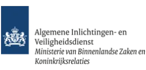 Algemene Inlichtingen- en Veiligheidsdienst (AIVD) Logo