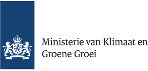 Ministerie van Klimaat en Groene Groei (KGG) Logo