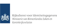 Rijksdienst voor Identiteitsgegevens (RvIG) Logo